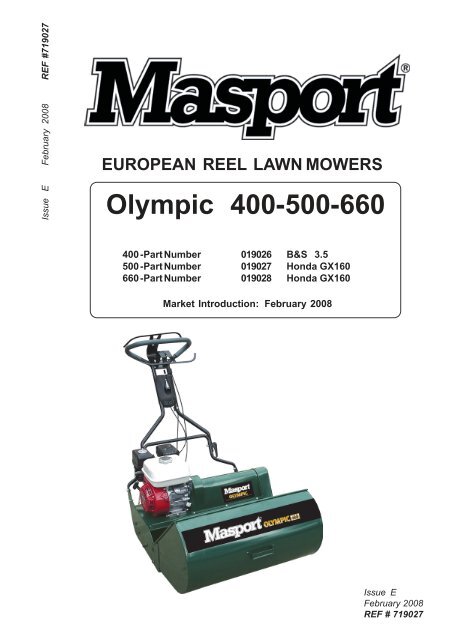 Masport 400 4 Manual